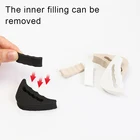 Вставки с наполнителем для носка, регулируемые вставки для носка, моющиеся на высоком каблуке, плоские сникерсы, передняя подкладка для женщин и мужчин, XIN-Shippin