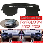 Противоскользящий коврик для Volkswagen VW POLO MK4 2002  2008 9N 9N3, накладка на приборную панель, Солнцезащитный ковер, аксессуары для приборной панели 2003 2007 2008