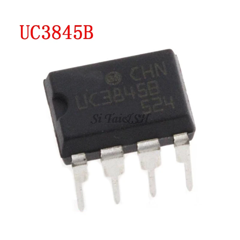 10 шт. UC3845B DIP8 UC3845A UC3845AN DIP 3845 UC3845BN UC3845 DIP-8 новый и оригинальный IC Чипсет | Электронные