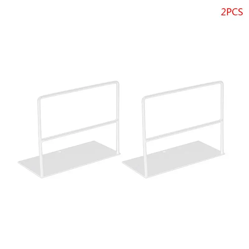 Подставка для книг из кованого железа 1 пара простая настольная офисная