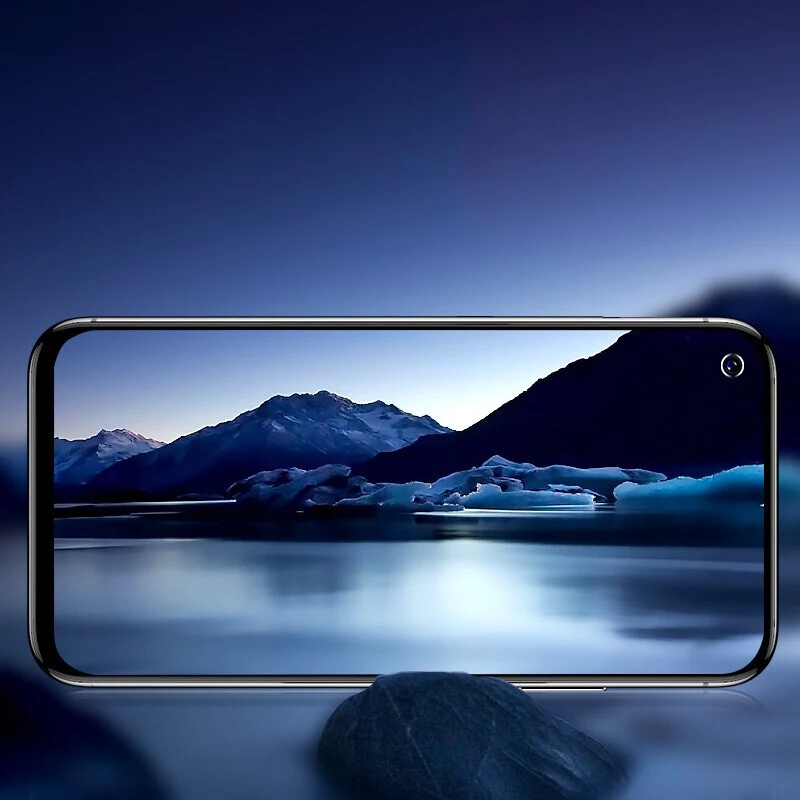 

Full Cover Tempered Glass For Oneplus 9 Black Edge Clear Screen Protector For One Plus 9 2.5D 9H Hardness Protective Front Film