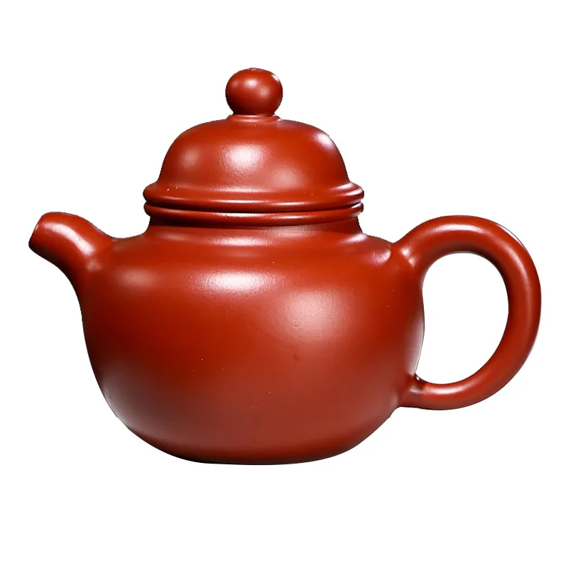 

Yixing purple clay pot raw ore Dahongpao small pieces ball tea pot household daily necessities origin