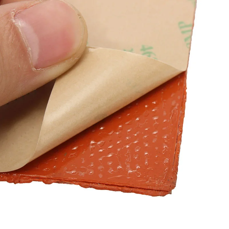 Оранжевый грелка спинка для 3D принтер тепла аксессуар инструмент 12*12 см 1 шт.