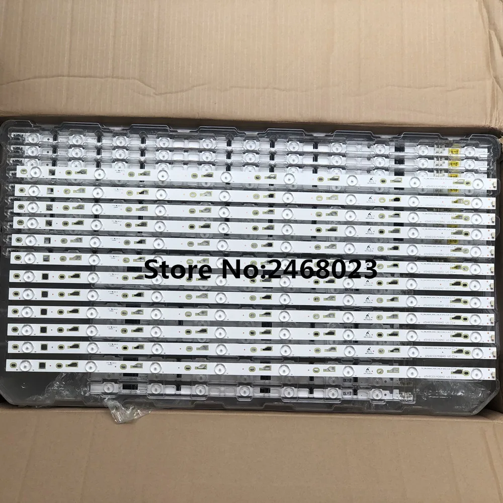 Светодиодная лента для подсветки 8 ламп Thomson 65UA6606 L65E5800A 4C LB650T YH3 TCL_ODM_650D30_3030C_12X8_V2 Sanyo
