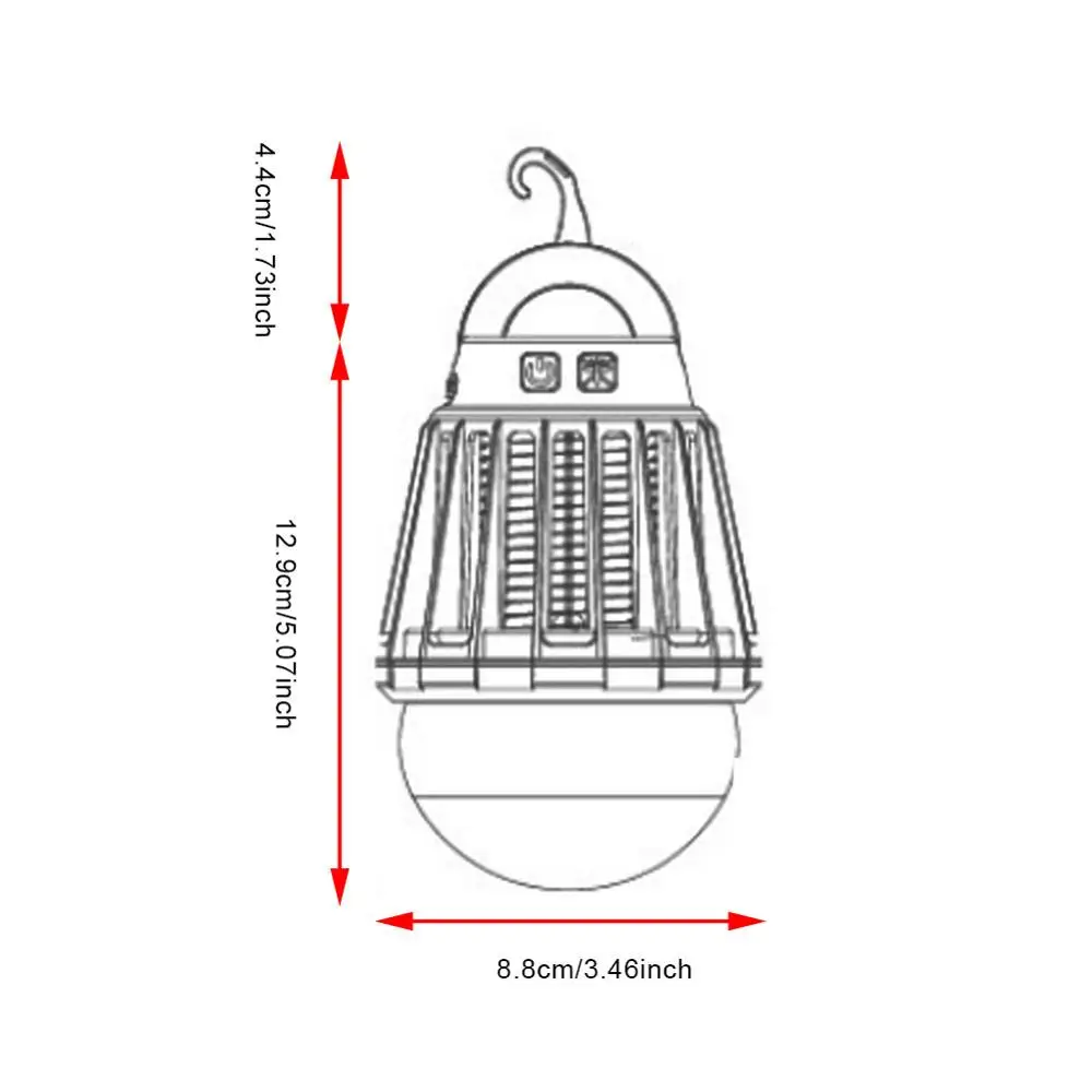 USB Mosquito Trap Led Outdoor Killer Electric Shock Household Repellent Electronic | Освещение