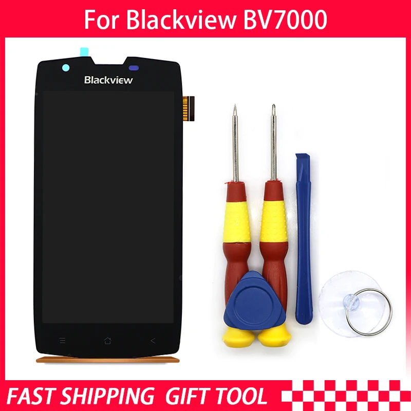 Fro Blackview BV7000 Pro Сенсорный экран ЖК дисплей с рамкой|Экраны для мобильных телефонов|
