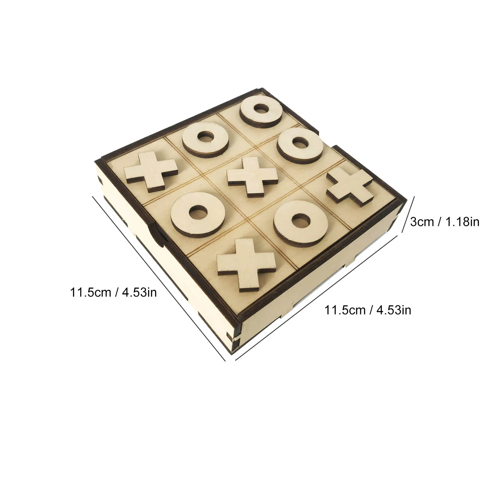

2021 Parent-Child Interaction Leisure Board Game OX Chess Funny Developing Intelligent Educational Toys Puzzles Game Kids Gift