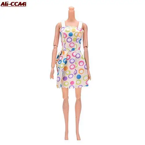 

Newest Beautiful Handmade Party Clothes Fashion Dress For Noble Doll Mixed Style 10Set Doll Dress