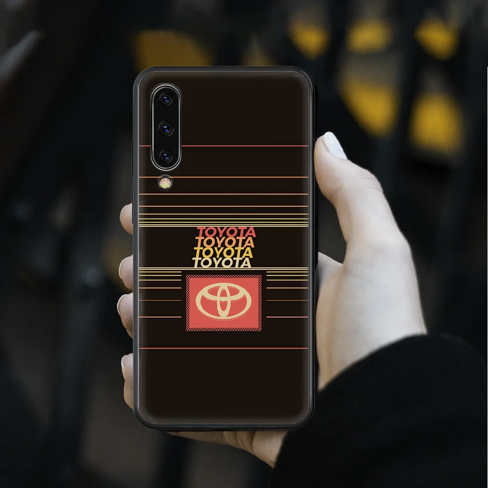 

Toyotas Car Phone Case cover hull For SamSung Galaxy A 3 5 7 10 20 30 40 50 51 70 71 e s plus black Prime Trend Shell Fashion