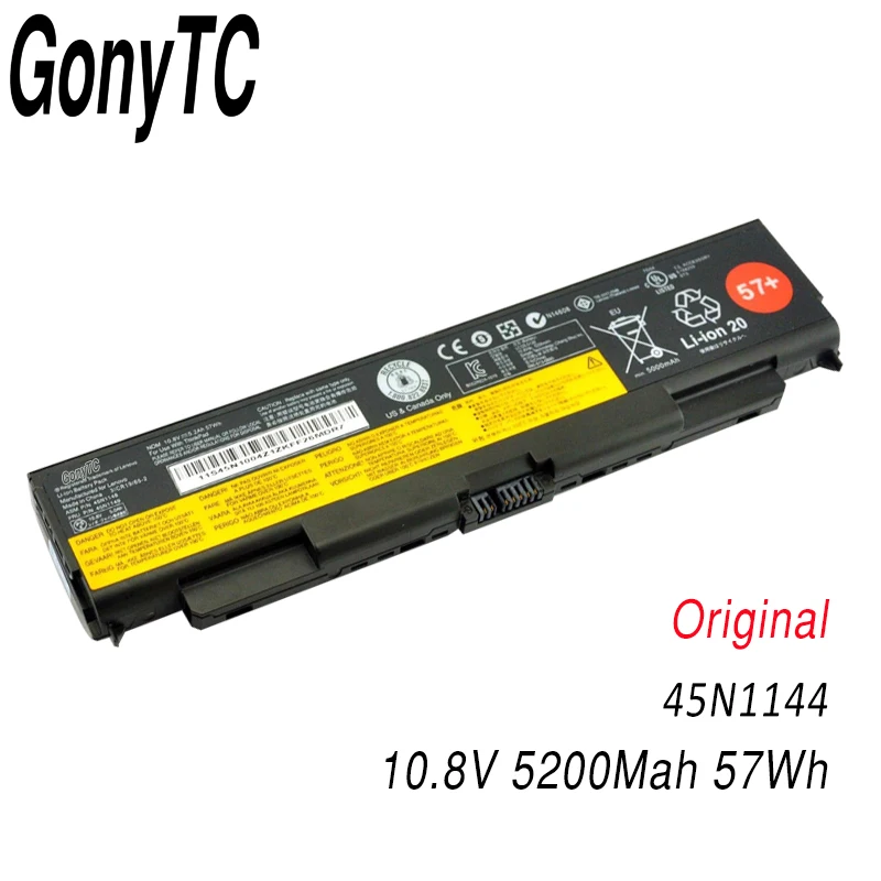 Add Follow Get 1USD GONYTC 45N1144 57+ ноутбук Батарея для lenovo ThinkPad T440P T540P W540 W541 L440 L540 45N1145 45N1148 45N1159 45N1158 - Цвет: Add Follow Get 1USD