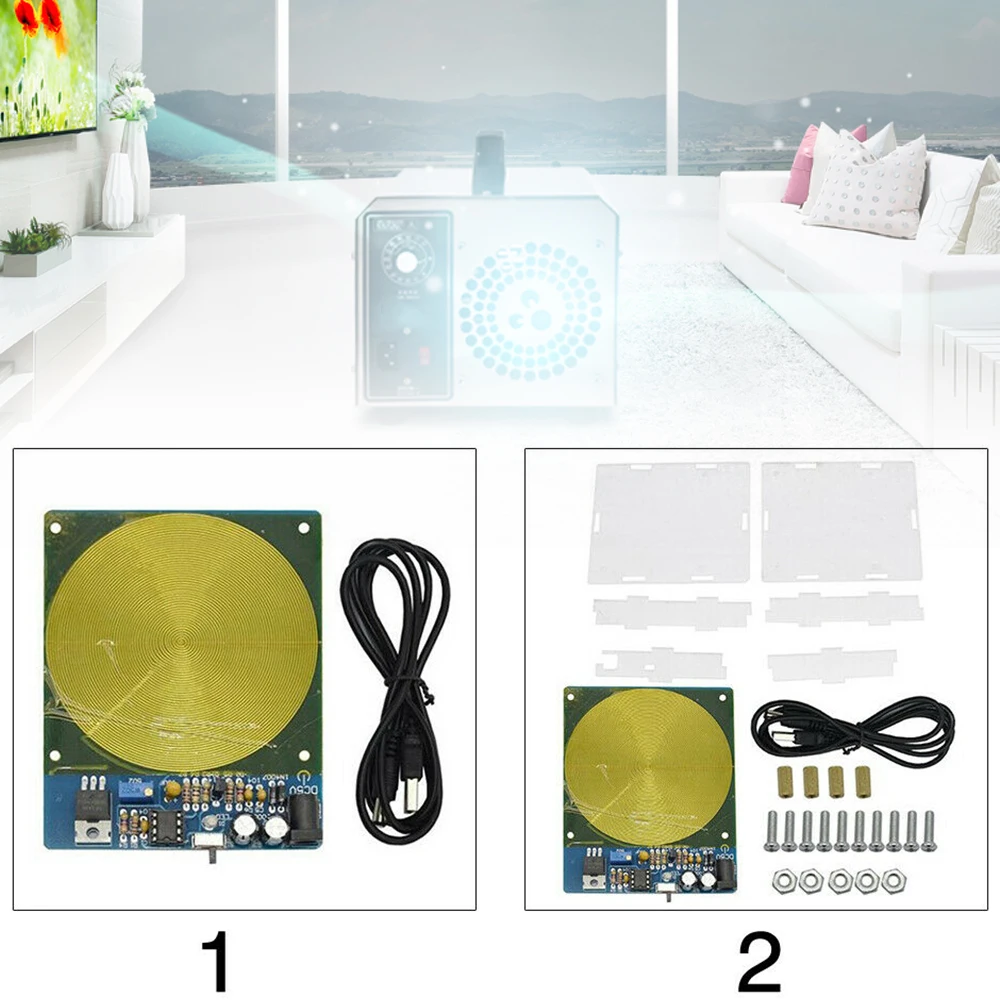 

Portable DC5V Wave Generator 7.83HZ Improve Sound Quality Improve Human Sleep Schumann Extremely Low Frequency Pulse Generator