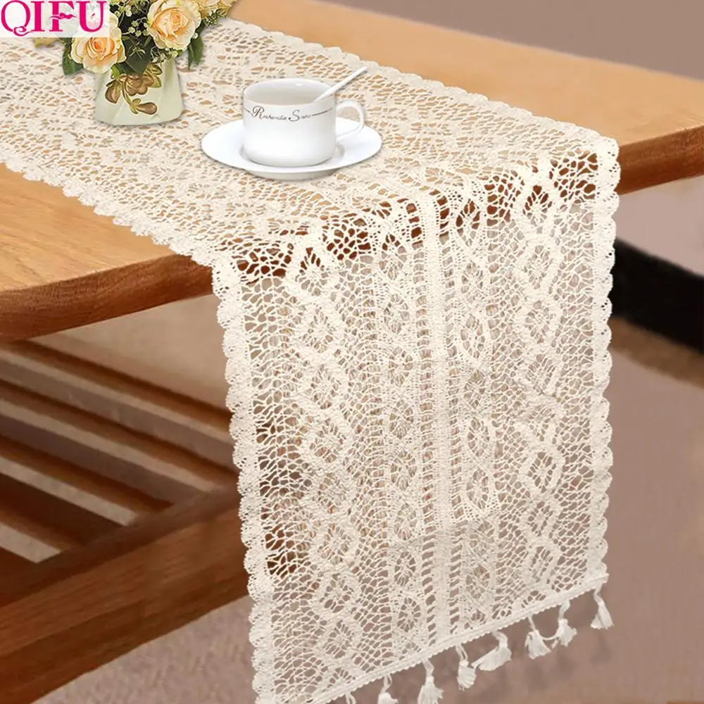 QIFU серебро розовое золото шампань настольные дорожки для свадьбы украшение