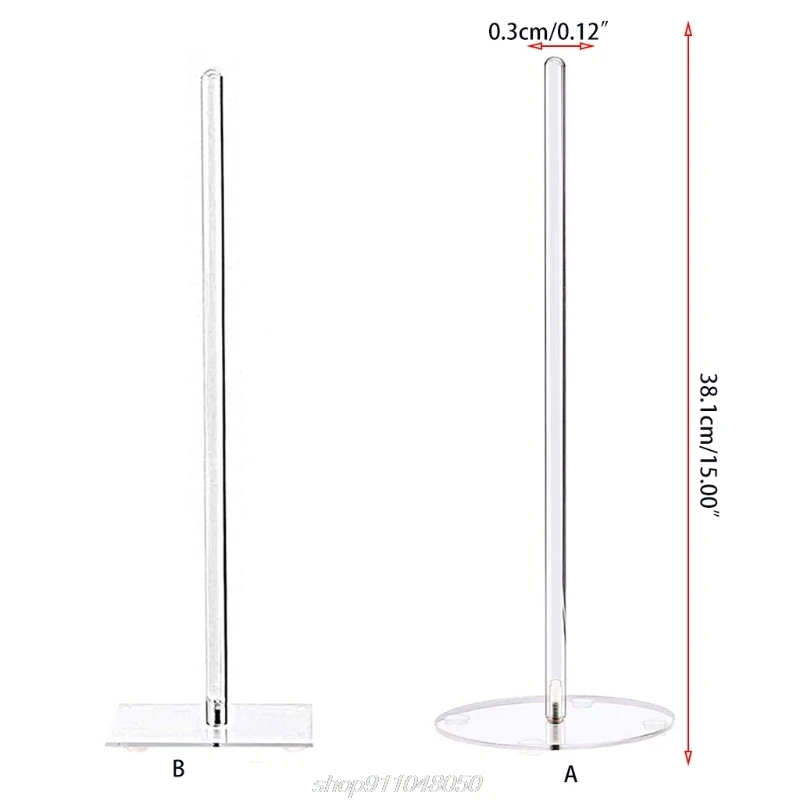5 шт акриловые подставки для десертов Дисплей прозрачный бублики держатель