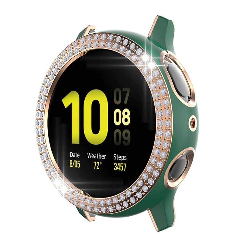 Чехол для часов Samsung galaxy Watch active 2 40 мм 44 гальванизированный чехол с алмазным