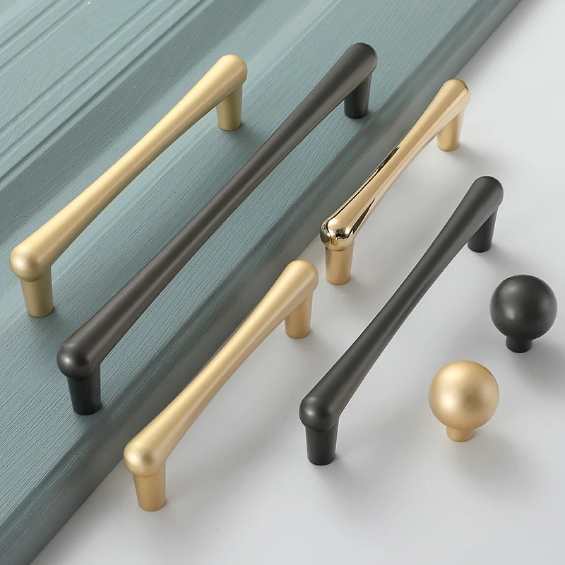 Светильник Роскошная Современная Минималистичная дверная ручка для шкафа