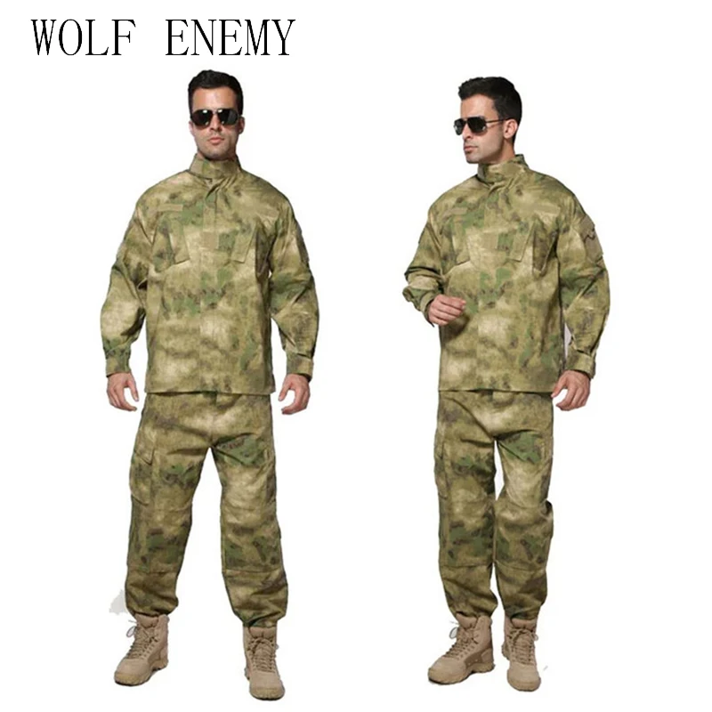 New US Army Navy BDU CP Multicam Camouflage Suit Military Uniform Tactical Combat Airsoft Farda Only Jacket & Pants | Спорт и