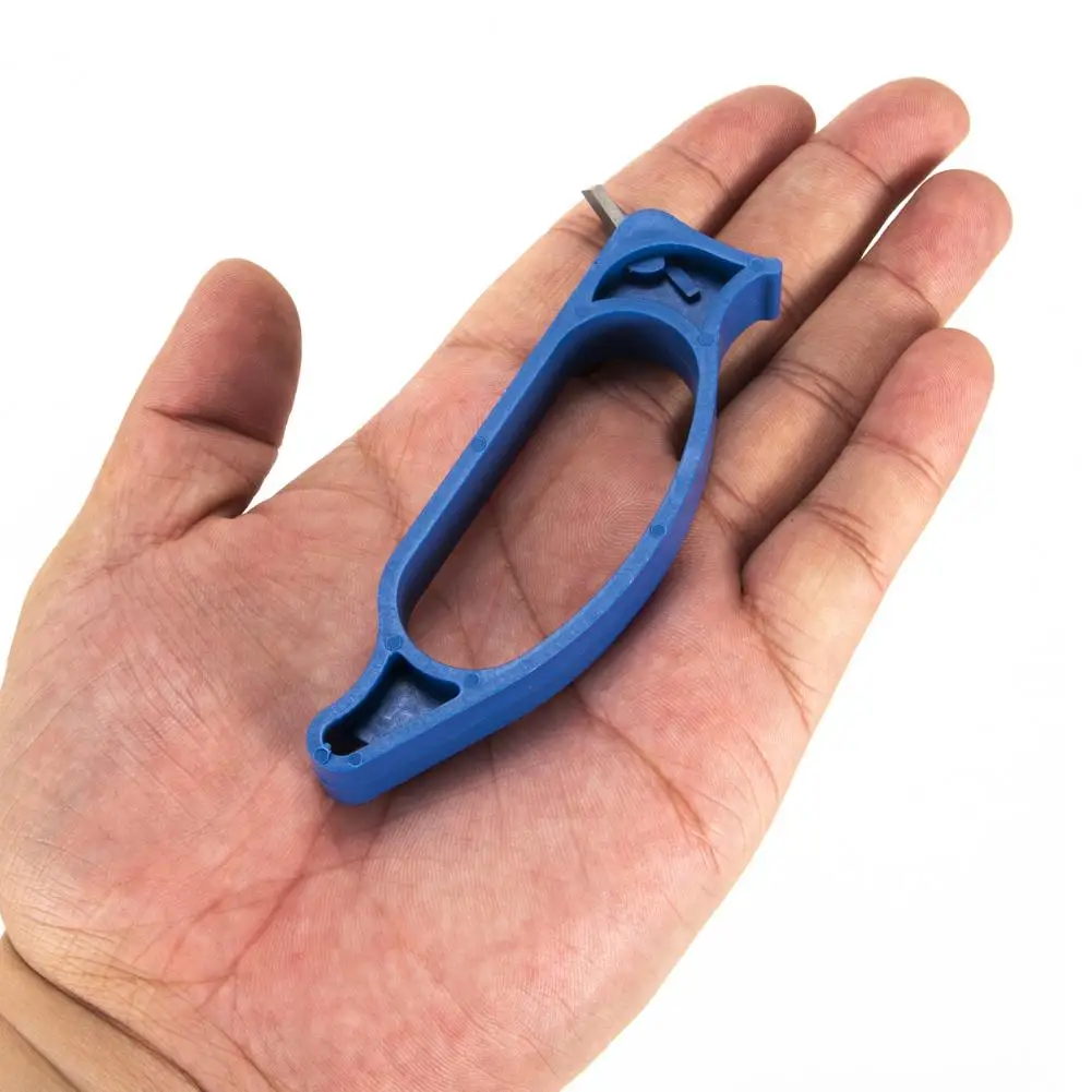 Портативная точилка для лезвий с алмазным шнеком 10 см из АБС-пластика зимней