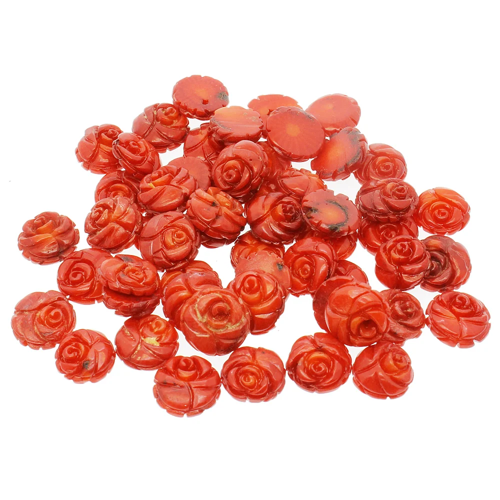 Бусины из натурального бамбука для изготовления ювелирных изделий 5 цветов |