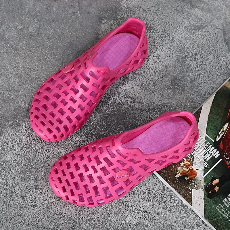 Новинка Оригинальные Вьетнамки для сада Водонепроницаемая обувь Женские модные