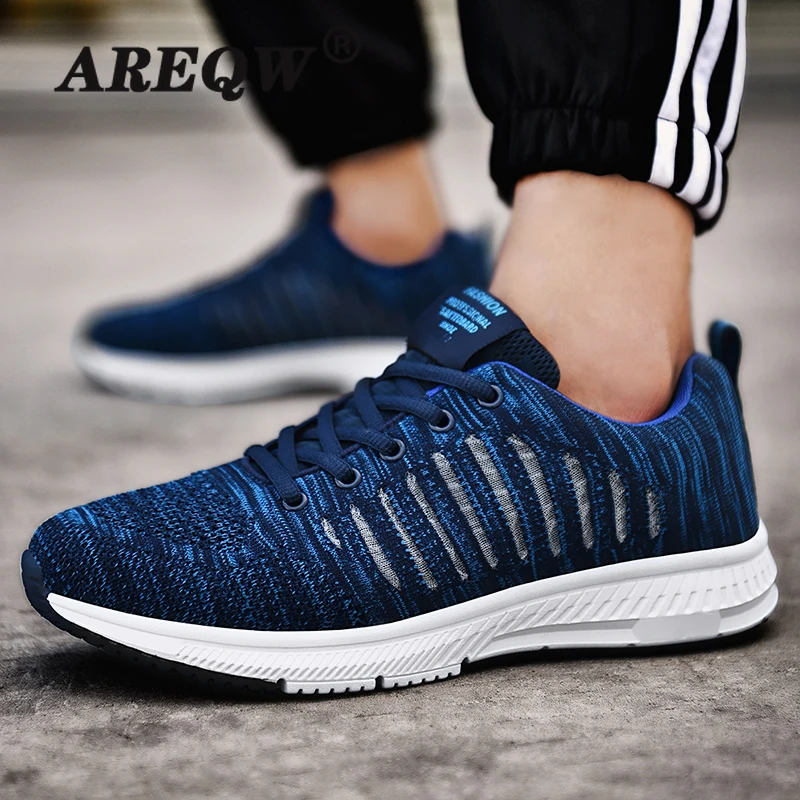 

Hot Sale Fashion Men Sneaker Shoes Mesh Breathable Lightweight Wearable Casual Men Shoes Luxury Brand Zapatos Hombre