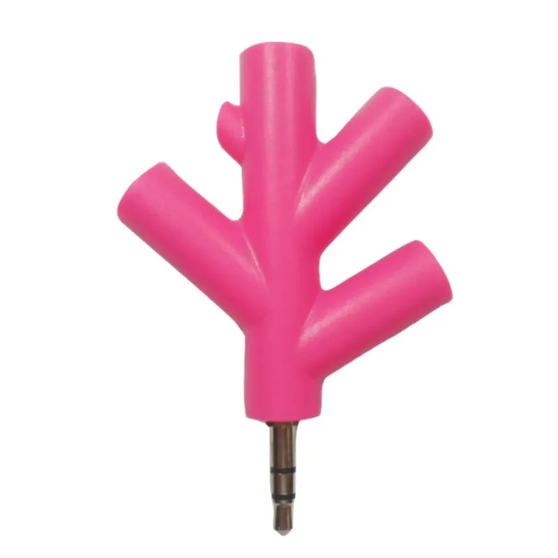 Audio Splitter Y Jack Male to 4 Female M/F 3.5mm Stereo Cable Adapter for Earphone Headphones Mobile phone PC MP3 MP4 Multi Hub |