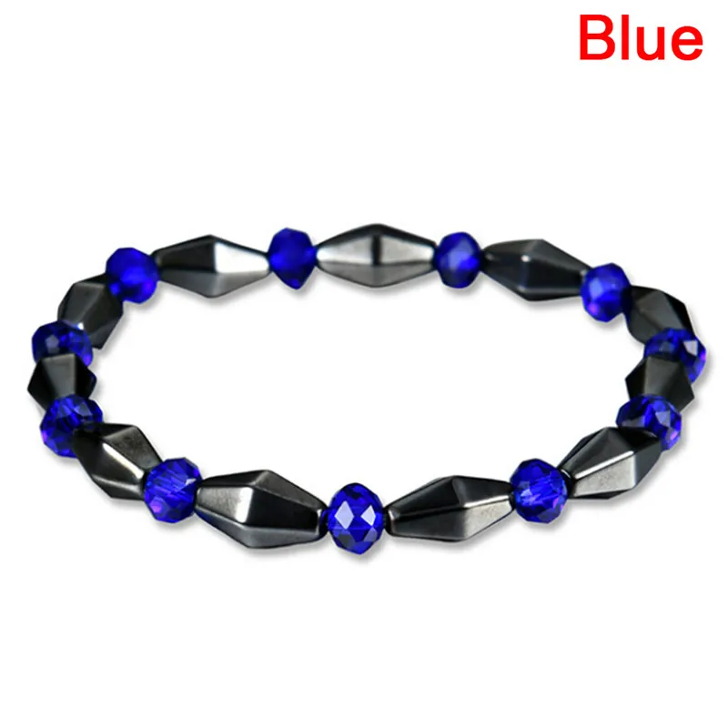 1 шт. круглый черный камень магнитный терапевтический браслет для здоровья