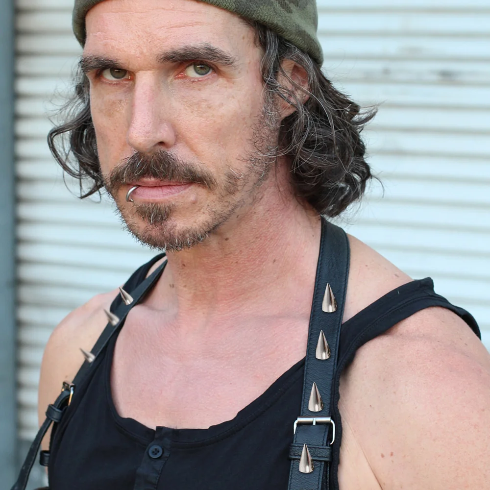 

1 Set of 170pcs Rivet Studs Alloy Cone Rivets DIY Screwback Studs Bullet Spikes