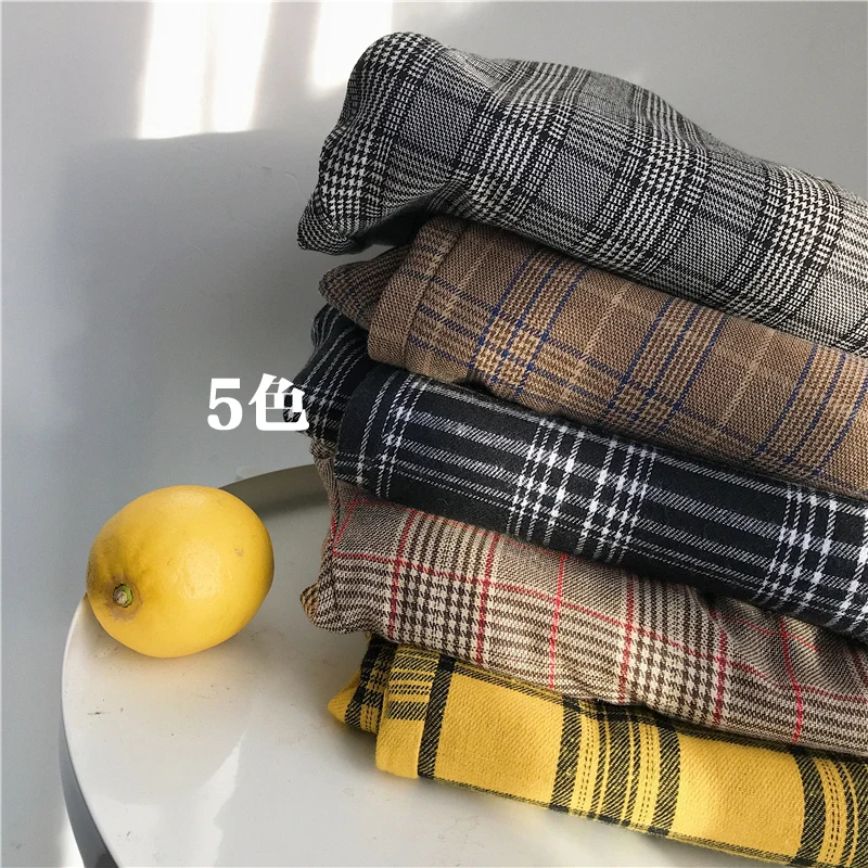

JVCAKE Harajuku Plaid checked Pants For Women Trousers 2020 Streetwear Woman Harem Pants Autumn Ladies Causal Pants Plus Size