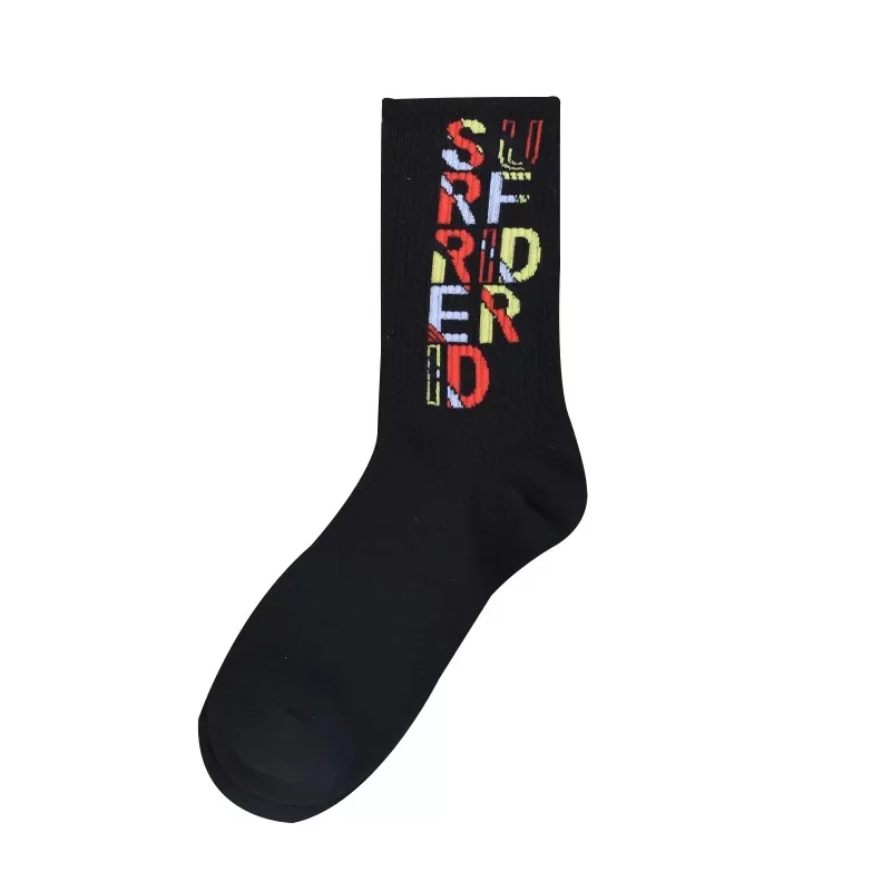 Женские зимние носки уличные хлопковые в стиле хип-хоп рождественские Модные для