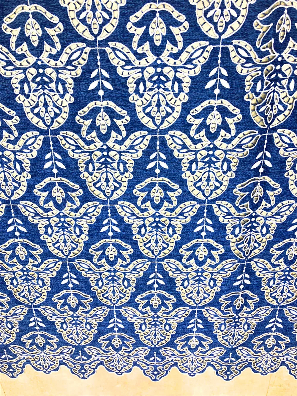 Muti color Croechet Lace fabric for Fashion Dress