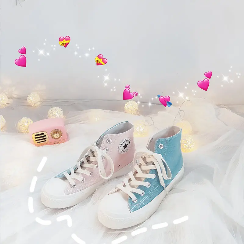 Классические оранжевые женские Сникеры кеды со шнуровкой на плоской подошве