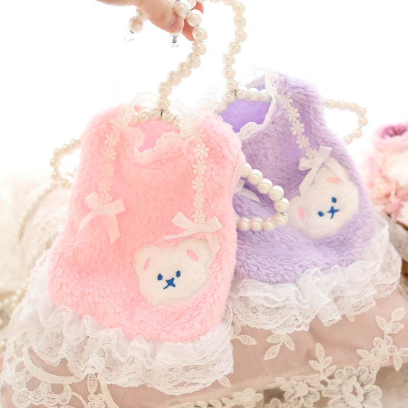 

Зимнее платье для кошек и собак, юбка для щенков, милая мультяшная одежда для мужчин, чихуахуа, йоркширских терьеров, померанских Ших, Tzu, Биш...