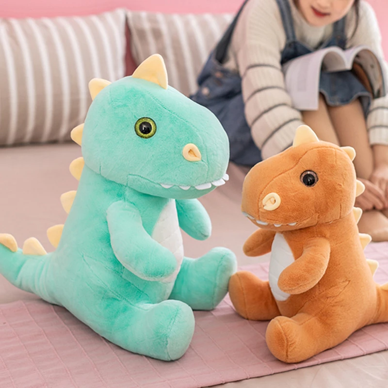 New Nice Dinosaur Plush Toy Soft Stuffed Cartoon Animal Dragon Doll Lovely Home Decor Baby Soothing Pillow Children Kids Gift | Игрушки и