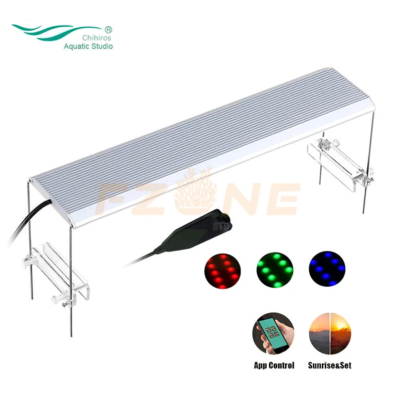 Chihiros RGB A Plus Serail App Control СВЕТОДИОДНЫЙ светодиодный светильник Aqaurium с 3 тусклыми