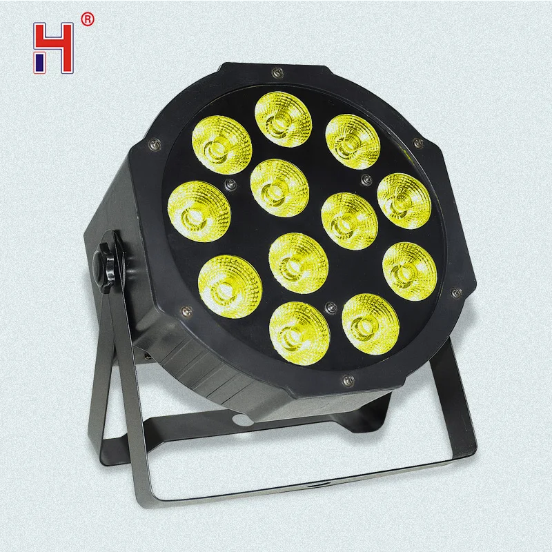 

Mini Led Par 12X12W Rgbw 4 Color Wash Lighting For Dj Party Club Disco Family 8 Channels Dmx 512 Master/Save Light