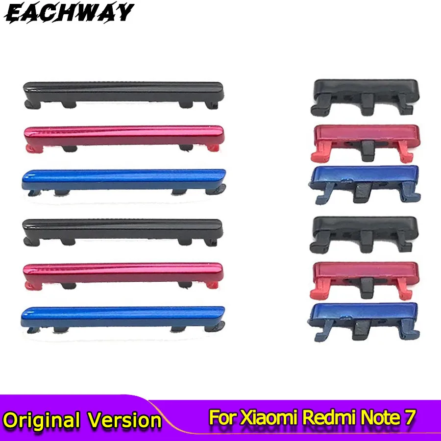 

For Xiaomi Redmi 7 Note 7 Pro Power Button ON OFF Volume Up Down Side Button Key Note7 Replacement For Xiaomi Redmi Note 7 Pro