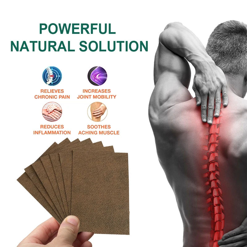 8/16/24Pcs Knee Joint Pain Relieving Patch Chinese Snake Bone Extract Plaster Body Rheumatoid Arthritis Relief Heath Care | Красота и