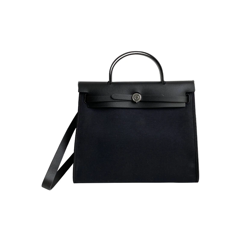 

2021 new versatile Black Canvas Bag Handbag high capacity messenger bag