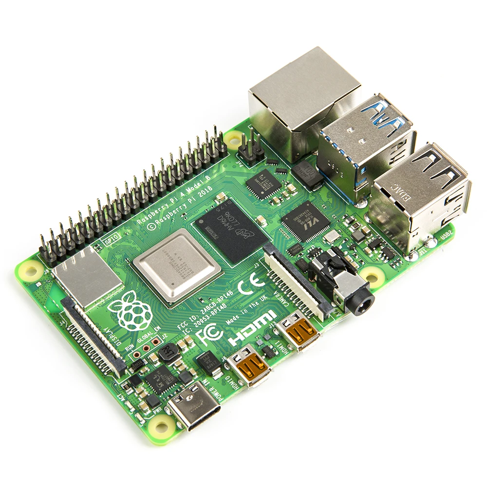 Raspberry Pi 4 Модель B с 1 ГБ/2 ГБ/4 ГБ ОЗУ BCM2711 четырёхъядерным процессором LePhone v8 5 ГГц