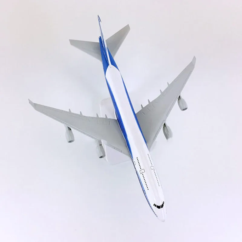 Масштаб 1:400 20 см литой металлический сплав Боинг 747 B747 прототип авиационной