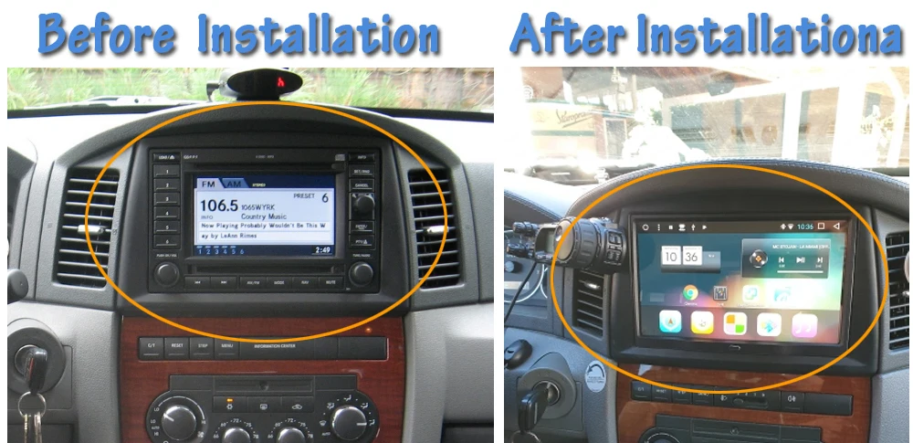 Liislee Android 8,0 up для Jeep Grand Cherokee 2005~ 2007 стерео экран Carplay BT без DVD плеера gps навигация Мультимедийная система