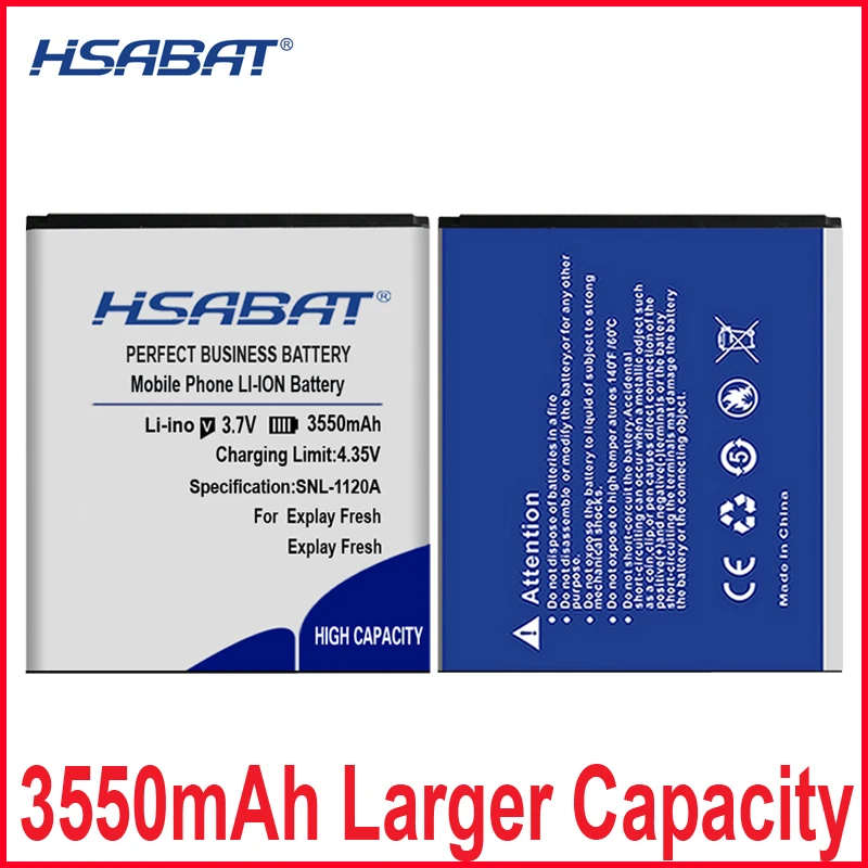 Аккумулятор HSABAT 0 Cycle 3550 мАч аккумулятор для BQ BQS 5050 высококачественный мобильный