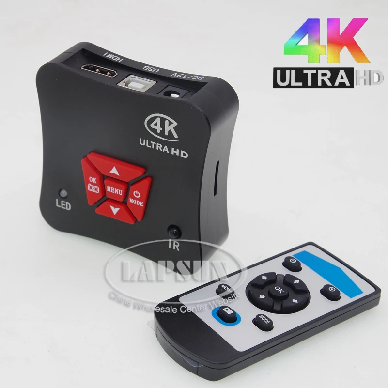 Цифровой промышленный микроскоп 4K 38MP 30FPS /1080P 60FPS Ultra HDMI USB 1/2.3 &quotс-образным