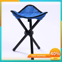 folding kit camping stool hiking easy tool labor saving and convenient for fishing lazy artifact