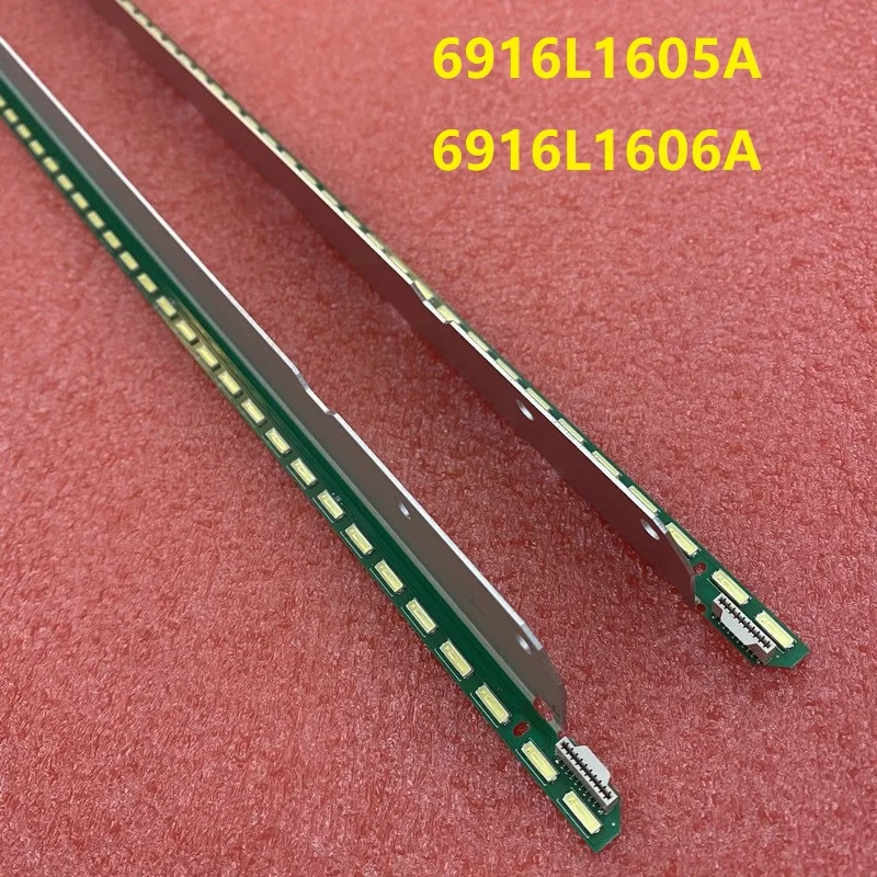 Фото Светодиодная лента для подсветки LG 55LB870V 55 V14 ART9 TV R L Type 6920L-0001C HS6413 2C.6916L1605A 6916L1606A lc550uh LG F1, 2 шт. светодиодный компл. №3