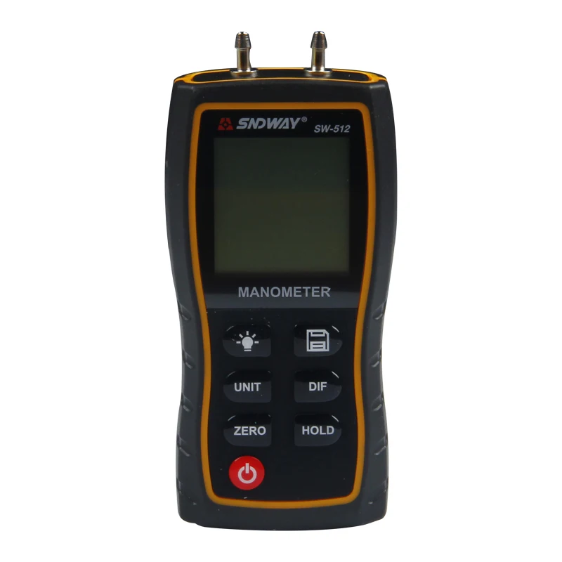 Портативный Дифференциальный Манометр SNDWAY с ЖК дисплеем измеритель давления