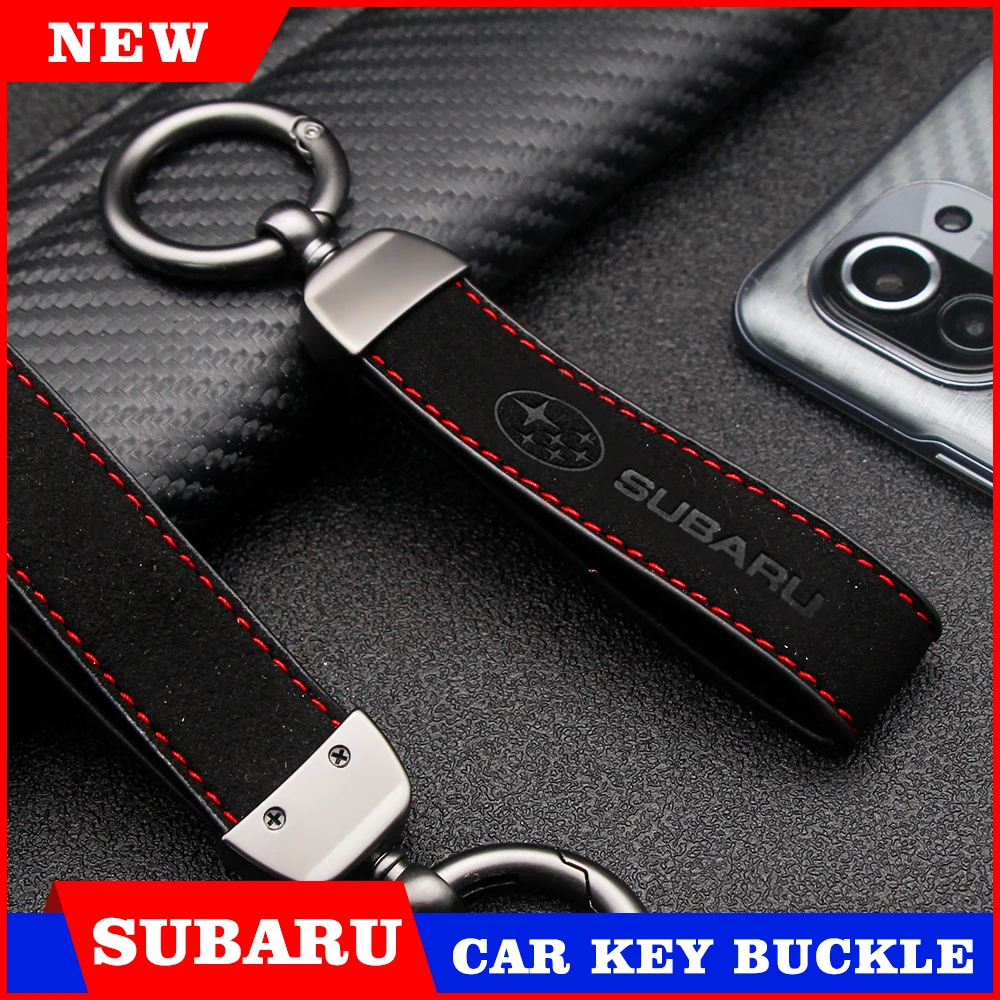 1 шт. автомобильный брелок 3D металлический Кожаный Автомобильный Стайлинг для