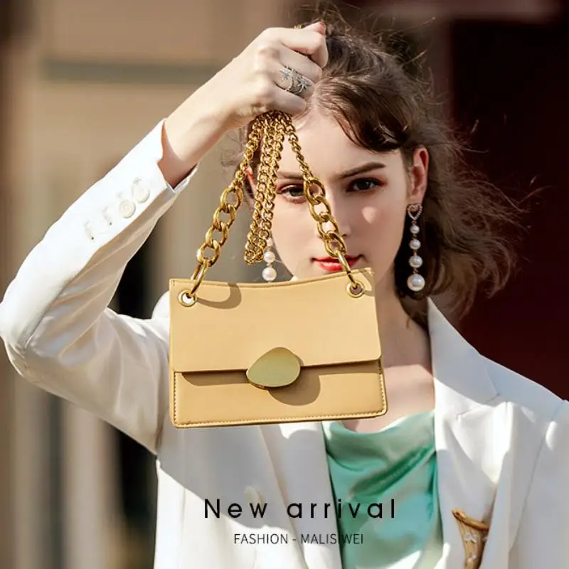 

Coolcept Square Flap Bag Brand Fashion New Quality PU Leather Women's Handbag Pu Leather Chain Shoulder Messenger Bags