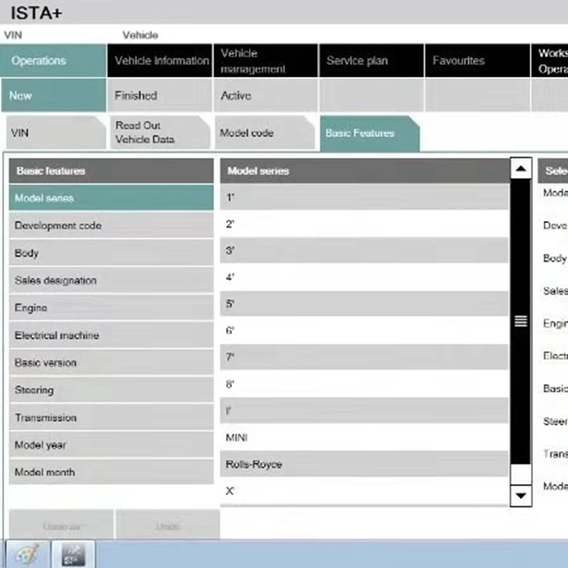 Для программного обеспечения для диагностики авто B/MMW Icom Next A2 + B C V06.2021 Inpa 500 Гб HDD /