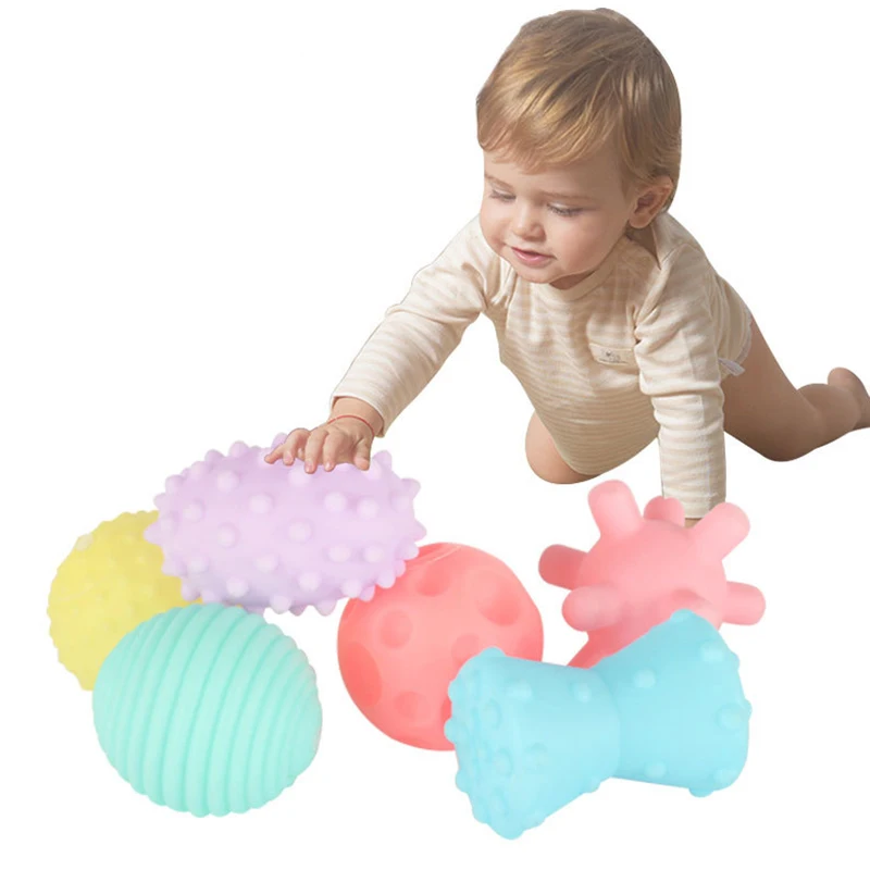 Детский Массажный мяч детские игрушки для тренировки сенсорных чувств рук